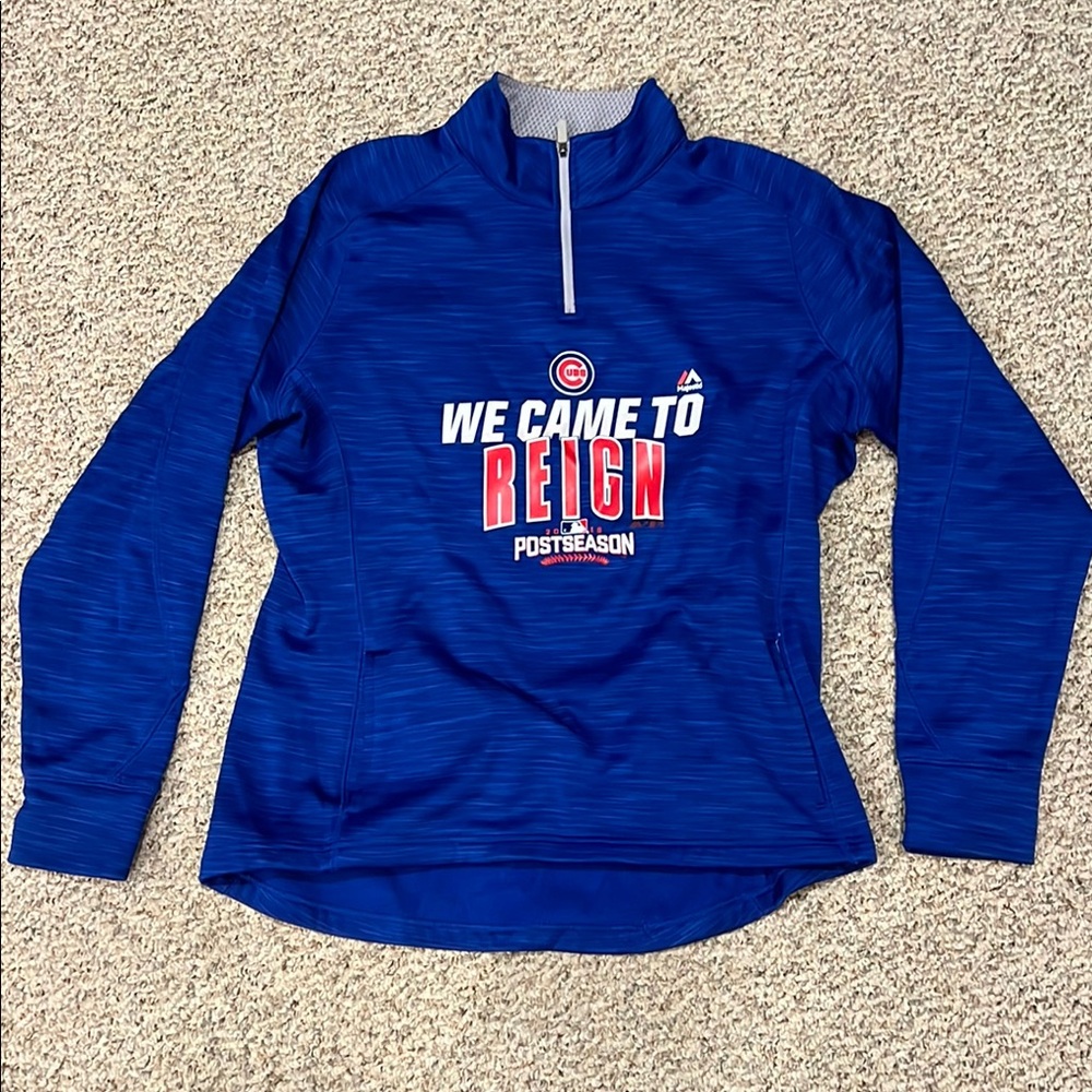 Chicago Cubs Women’s Post Season Quarter Zip